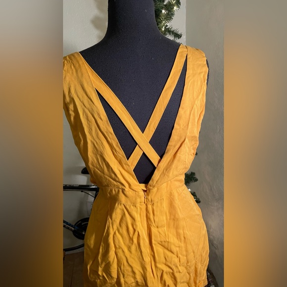 Forever 21 Mustard Romper - Picture 5 of 11